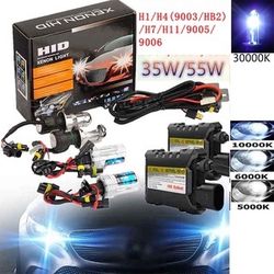Led headlight bulbs - hid lights - kit for any car truck suv bike- honda accord gmc sierra yukon nissan altima dodge Kits Any Bulb H11 9006 H4 9007 H7