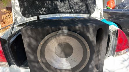 15 inch  subwoofer box