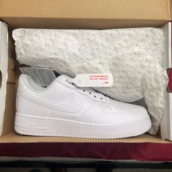 Air Force Ones All White Size 8 Men’s New In Box