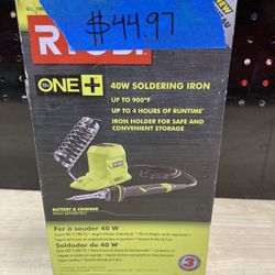 RYOBI ONE+ 18V Cordless 120-Watt Soldering Iron Topper (Tool Only