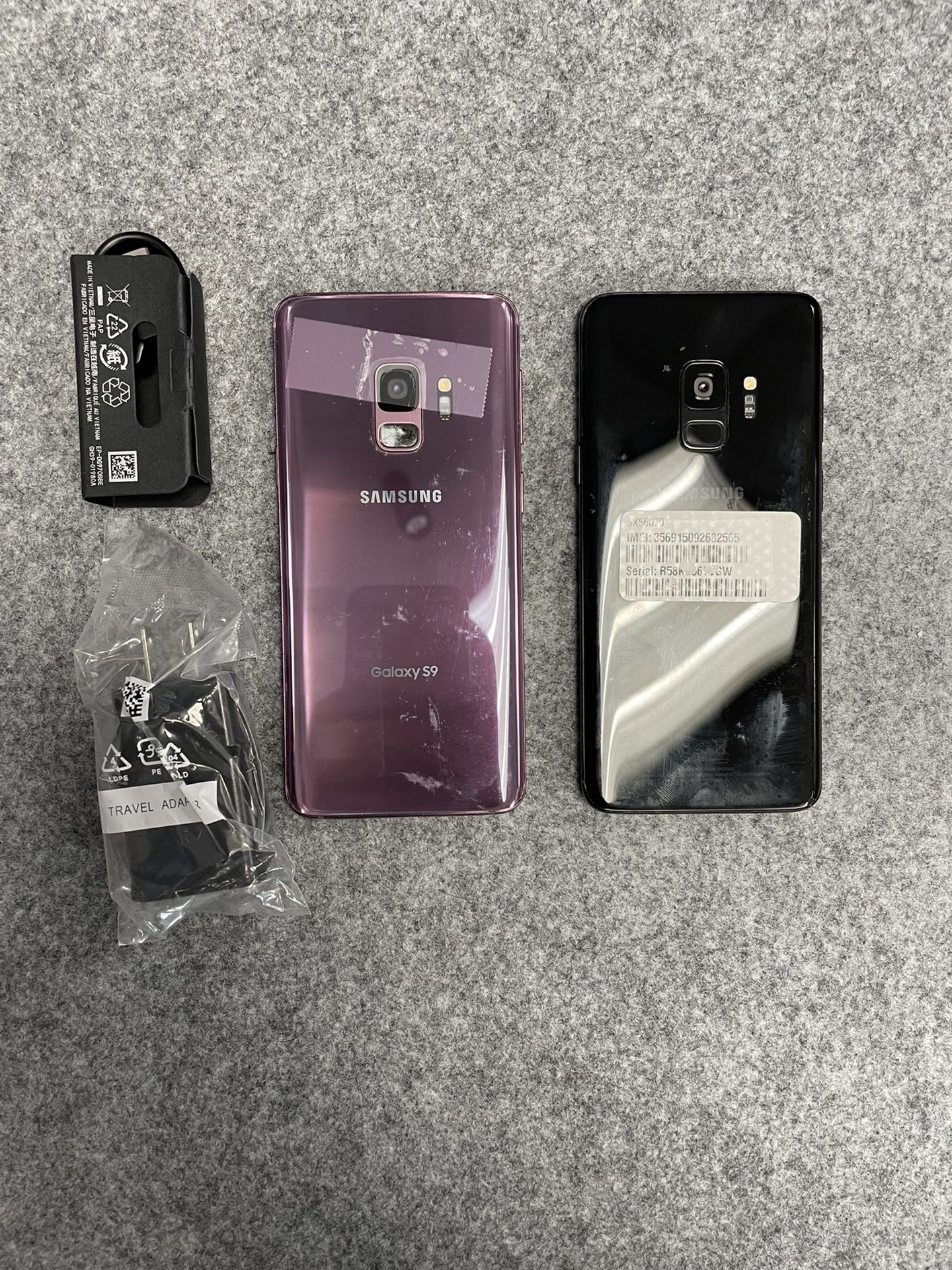 Samsung Galaxy S9 | Unlocked | Comes with store warranty| Free Cable & Charger | Unlocked | Comes with store warranty| Free Cable & Charger