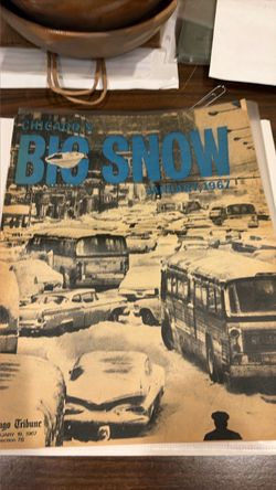 Chicago Tribute 1967 Big Storm Insert