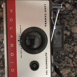 Polaroid Camera With Flash