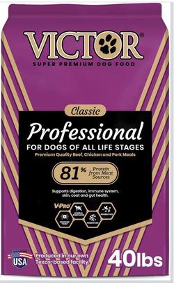 Victor Professional dog food