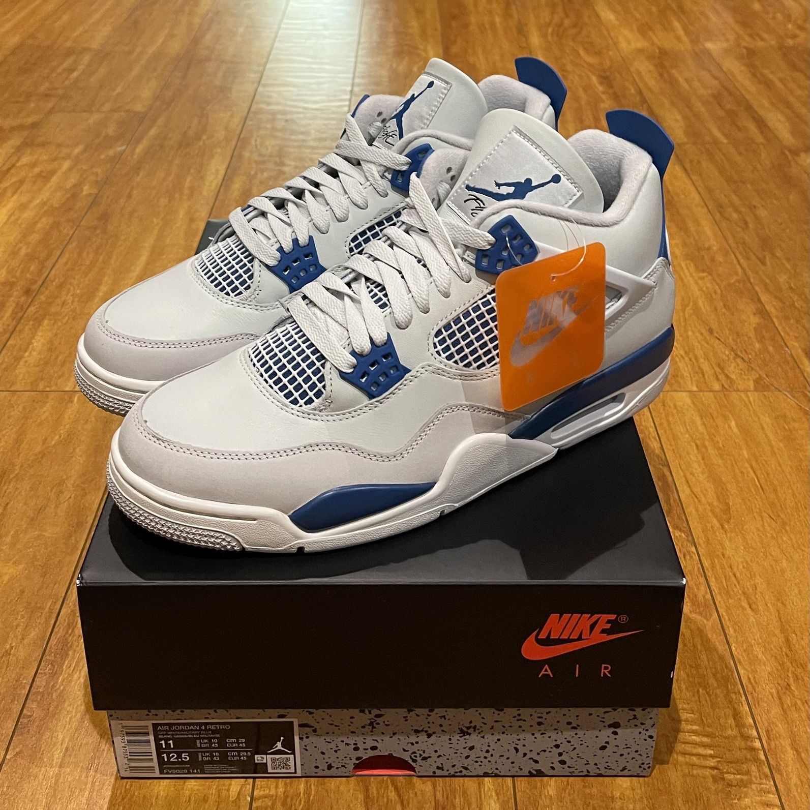 Jordan 4 Military Blue