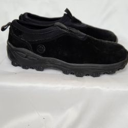Black Suede Men Shoes
