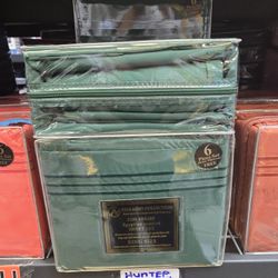 New 6pc King Deep Pocket Sheet Set All Sizes Available 