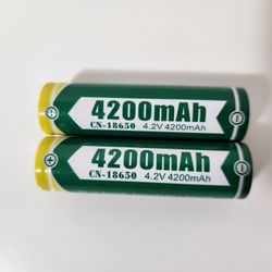 2pc CN 3.7V Rechargeable Battery
