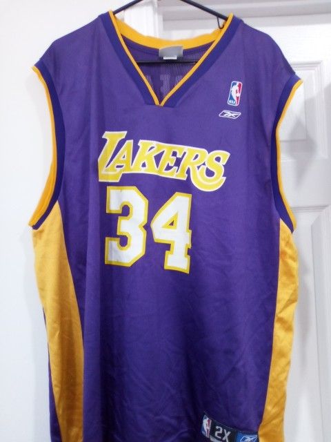 Shaquille O'Neal Lakers Jersey #34