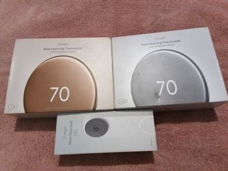 Google Nest Learning Thermostat 4th generation $160