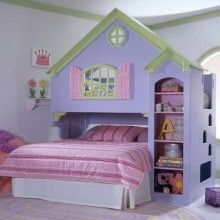 Tradewins/Olivia Dollhouse Loft Bed