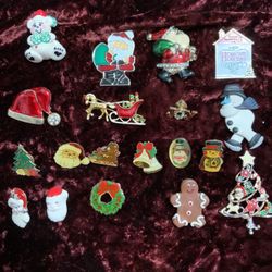 Prendedores Navideños