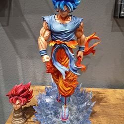 Goku Blue Figure Light Up