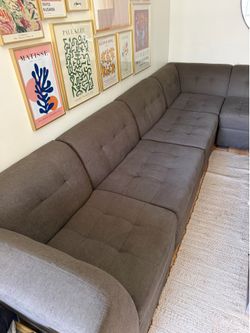 6 piece modular sectional
