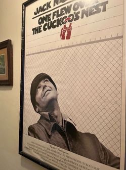one flew over the cuckoo’s nest poster - vintage original