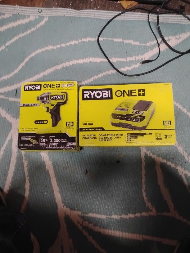 Ryobi Impact/ Charger