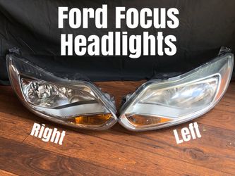 12-14 Ford Focus Headlights Head Lamps ORIGINAL