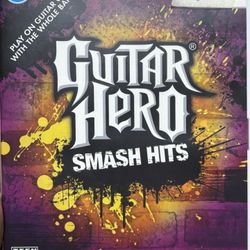 Guitar Hero Smash Hits Wii 