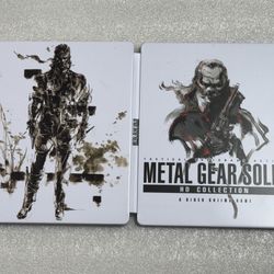 Metal Gear Solid HD Collection Custom made G2 Steelbook/SteelUp Case PS3/Xbox