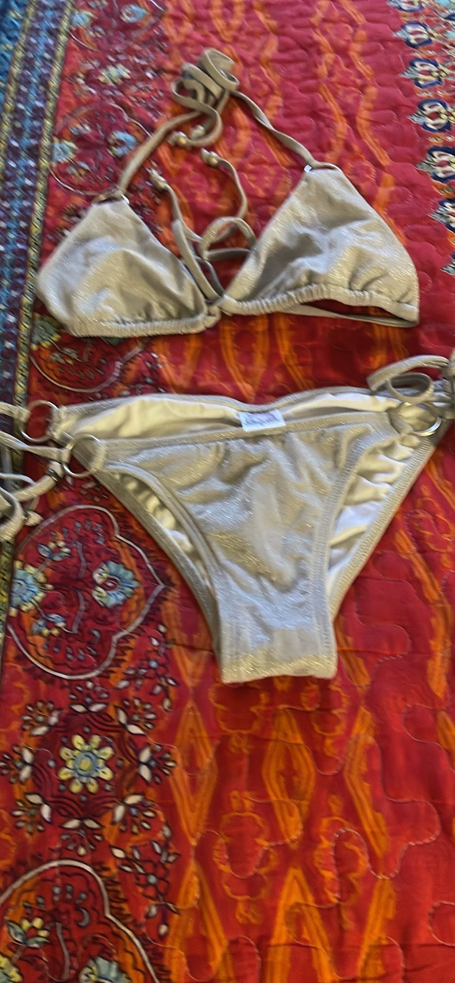 Bikinis Size S Silver M 