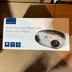 Insignia Bluetooth Stereo Boombox 
