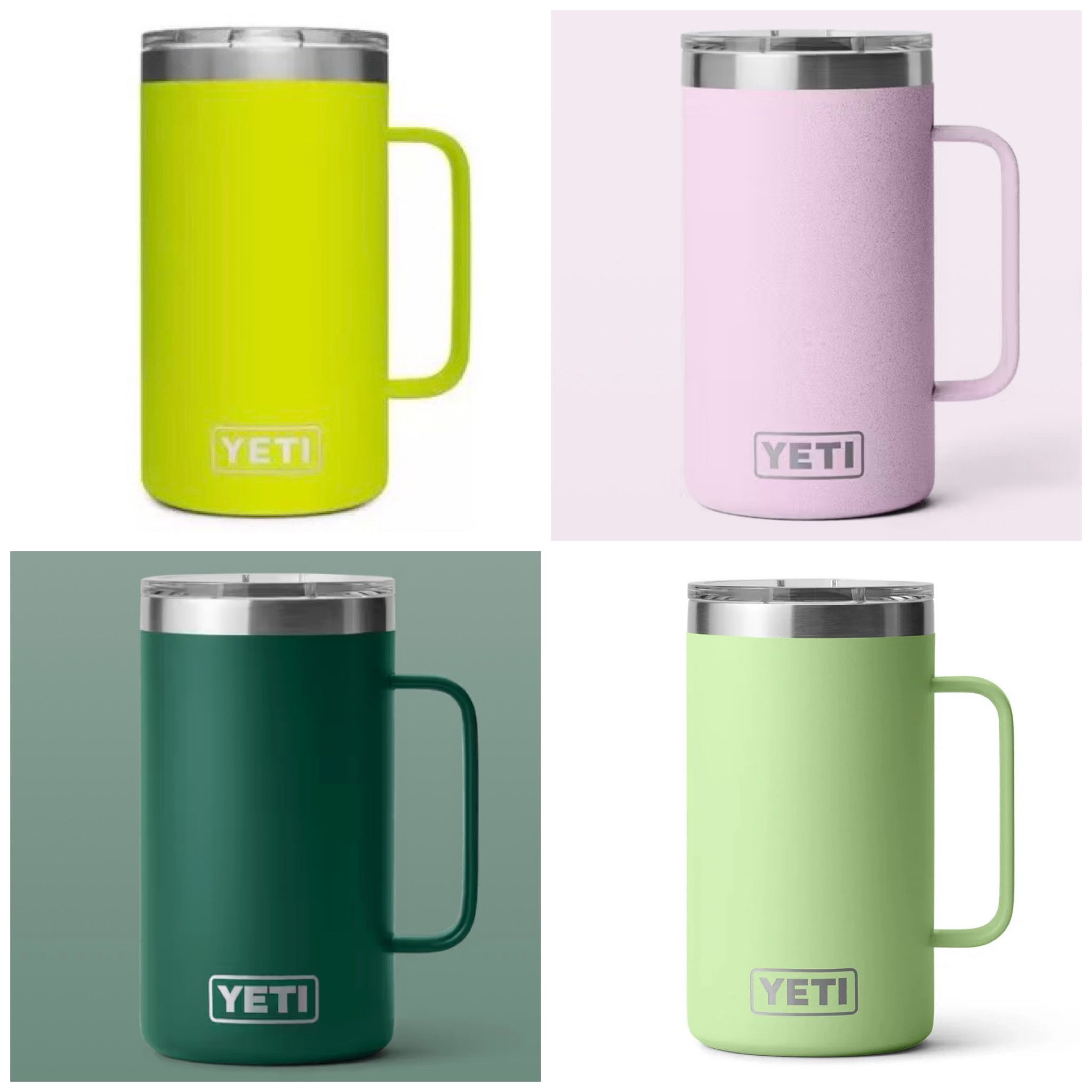 YETI 24OZ MUGS (LIGHTLY USED)
