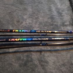 Shakespeare Crappie Huner IM-6 graphite 9' 2 Pc