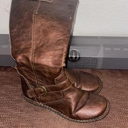 Brown/Bronze BOC boots Size 9