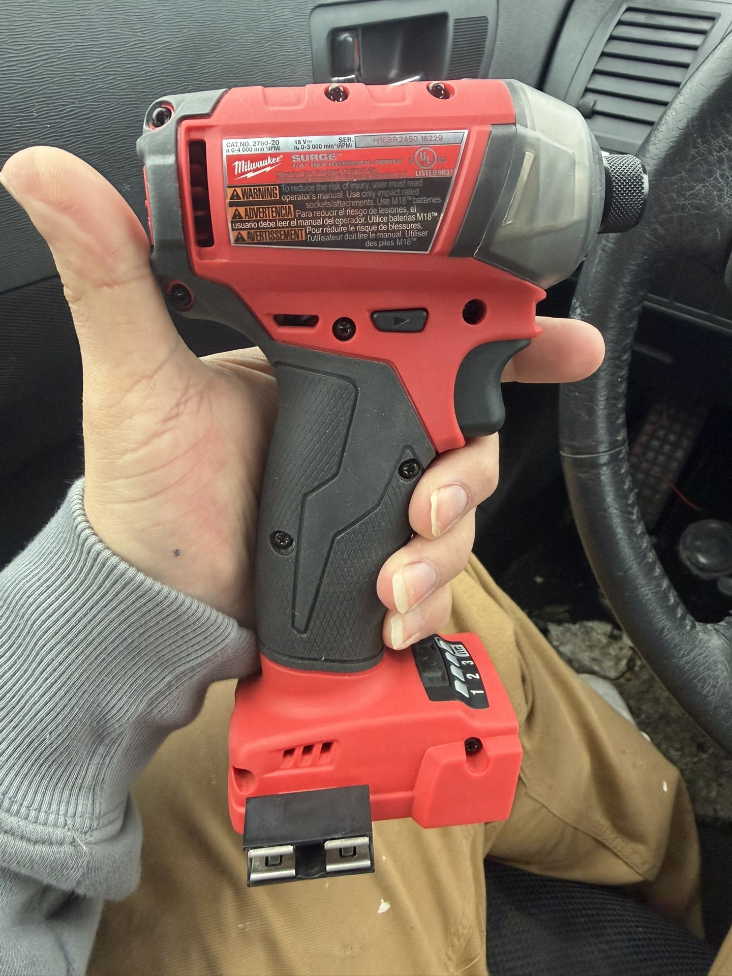 Milwuakee Impact Drill