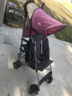 Pink mcclaren stroller