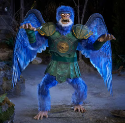Halloween Decoration - 4 foot Animated LED Wicked Flying Monkey