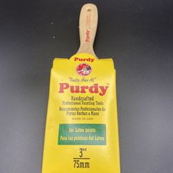 New Purdy For Latex Paints 3 Inch / 75mm Nylox-Swan Made In USA Paint Brush