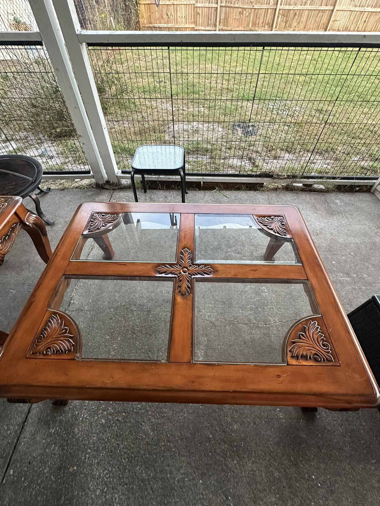 Coffee Table And 2 End Tables 