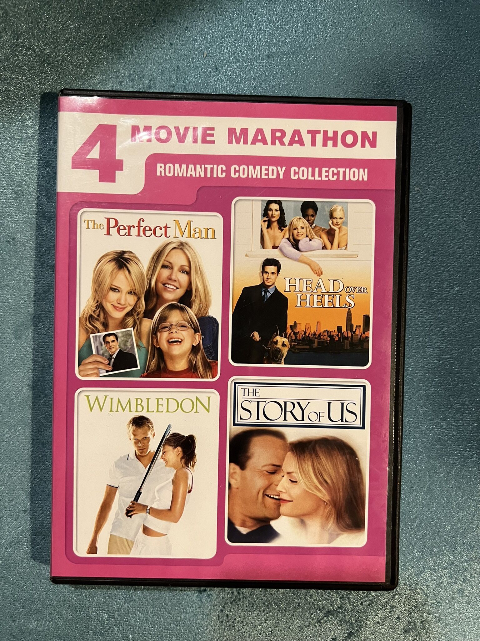DVD NO PROBLEMS Used Four movie collection please see photo for all names of the movies listed in the photo