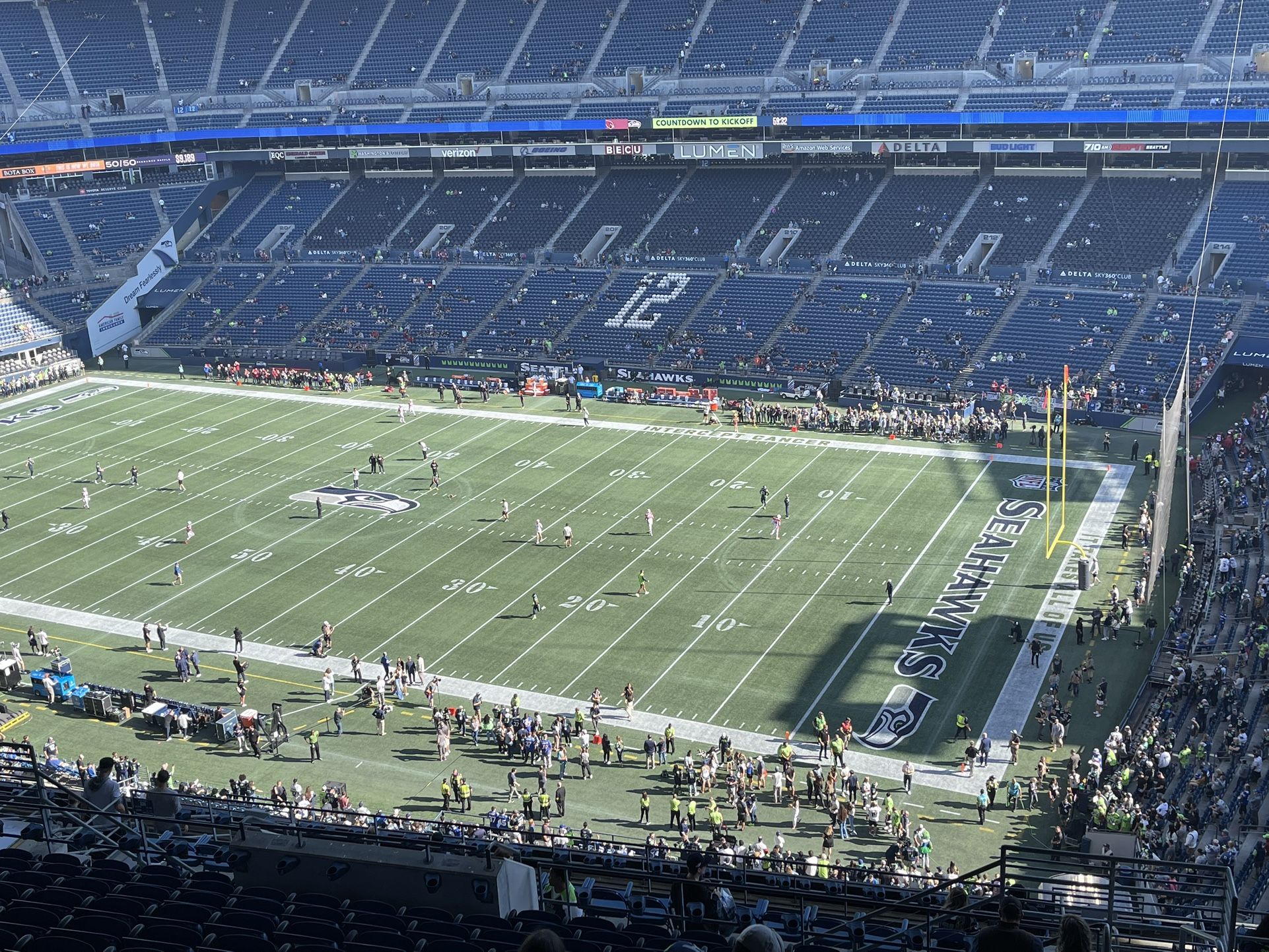 4 Tickets For Seahawks vs Broncos Home Opener