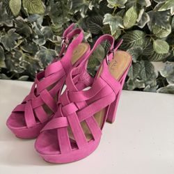 Aldo Pink heels 7.5