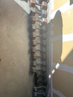 Dumbbells - Full Set, No Individual Sales