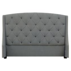 Jordan Grey Queen Headboard