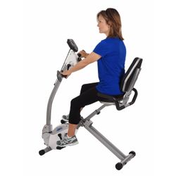 Stamina Recumbent Exercise Bike with Upper Body Exerciser.