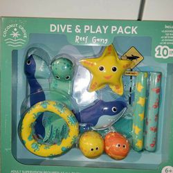 Pool Dive & Play Pack Water Game! New in box! 