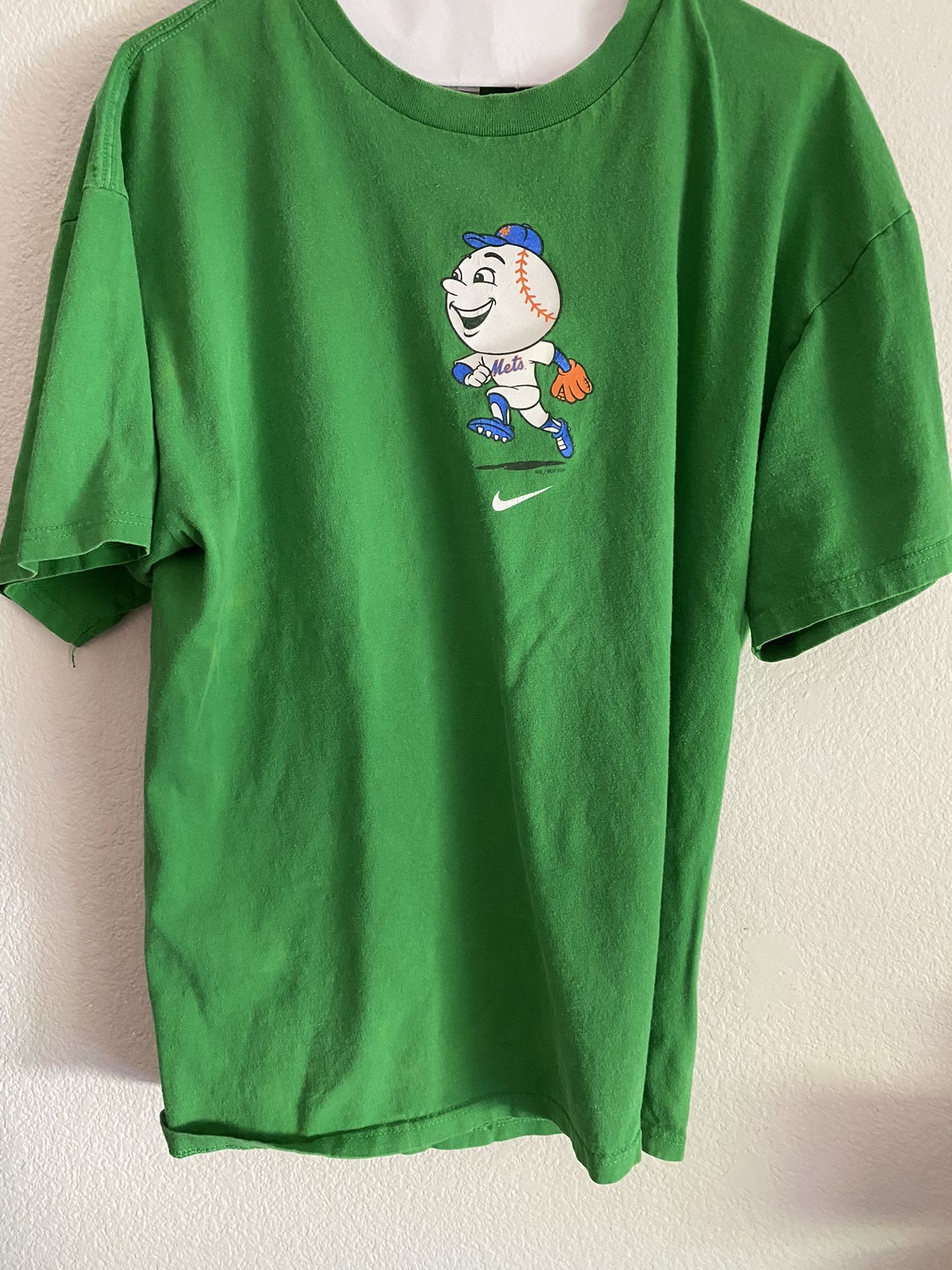 Vintage Nike Mr Met t-shirt NY Mets MLB Supreme bape 