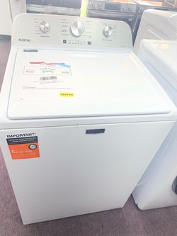 Maytag High Efficiency Agitator Medium (4.2-cuft ) Top-Load Washer (White )