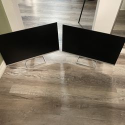 Two HP 24” Monitors