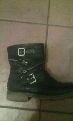 girls size 2 Stevies black boots