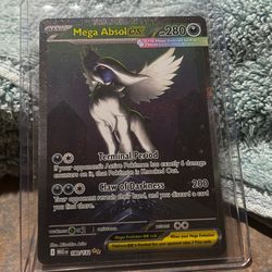 Mega Absol EX SIR from Mega Evolutions Set