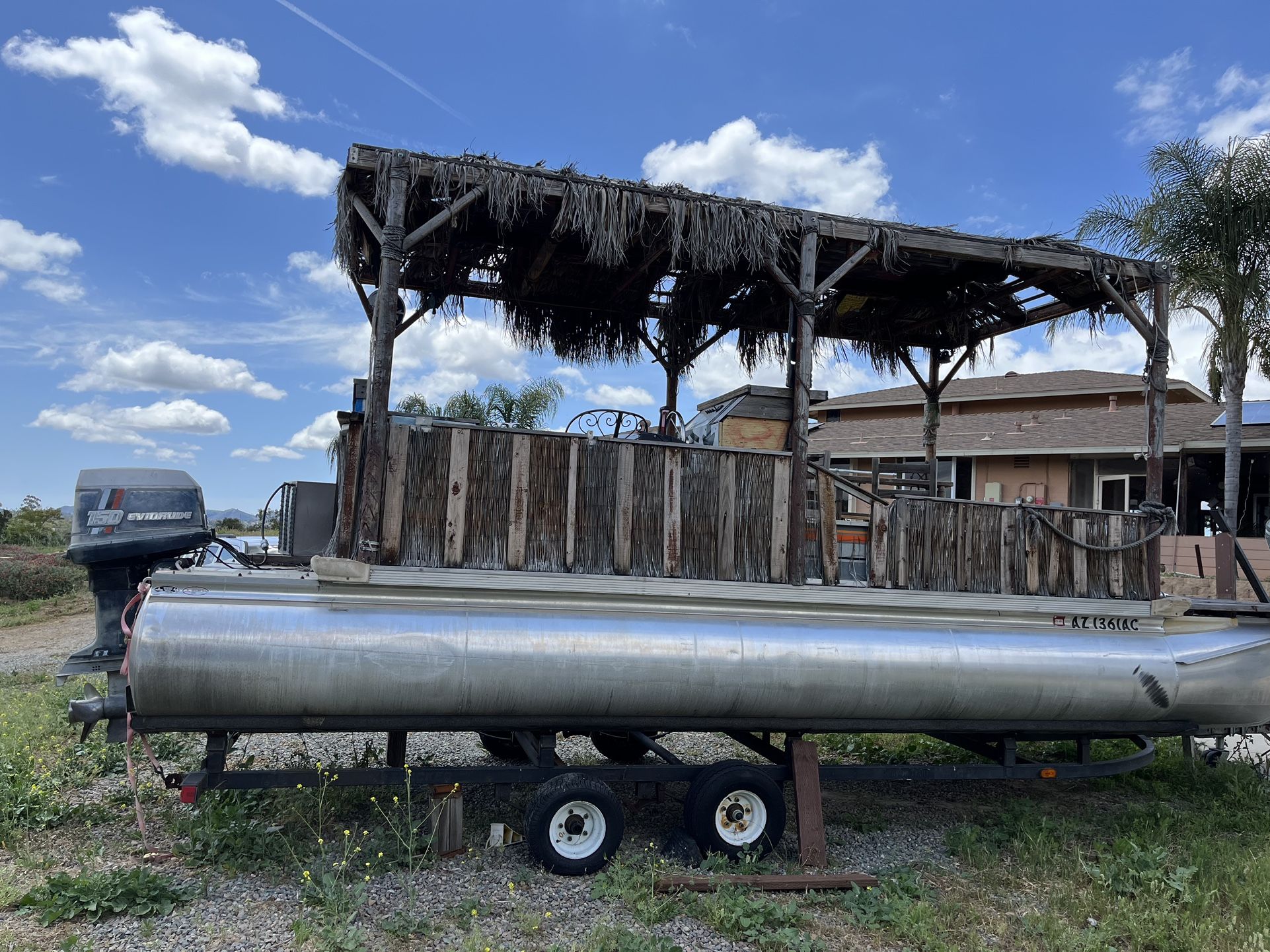24’ Tiki Pontoon Boat for Sale in Imperial Beach, CA OfferUp
