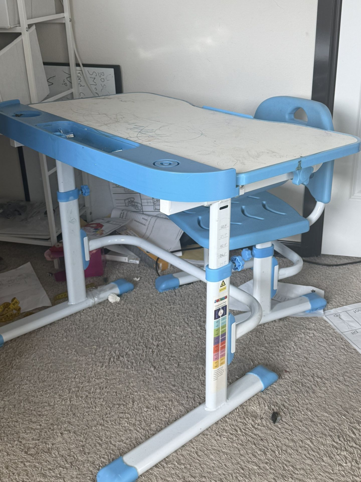Free Kids Desk and Chair Set