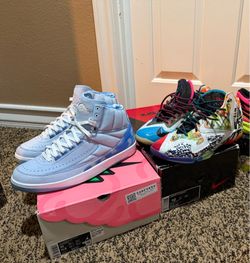 Jordan and lebrons size 10