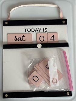 Wooden Calendar