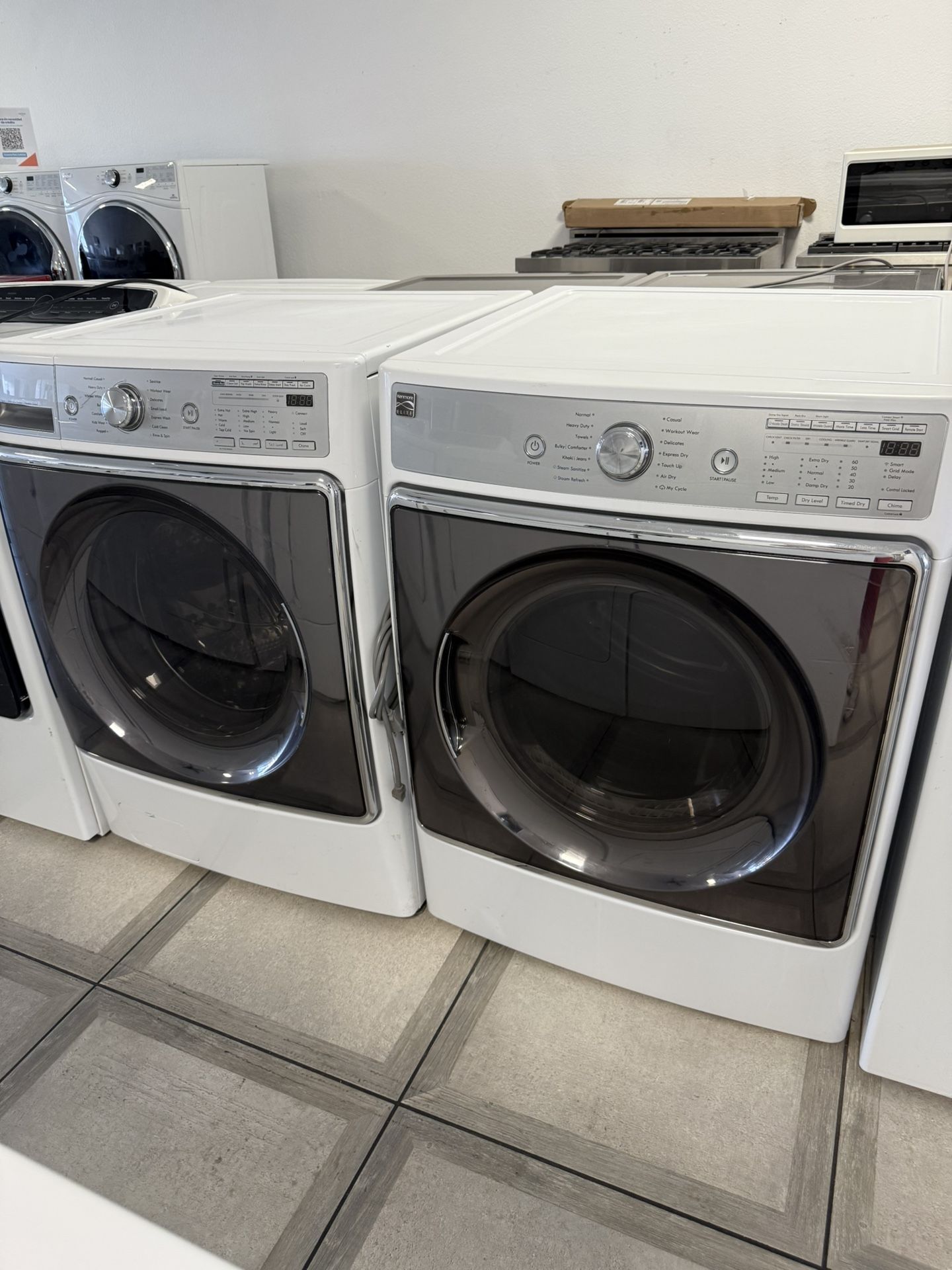 Kenmore Front Load Washer And Gas Dryer Set Great Condition